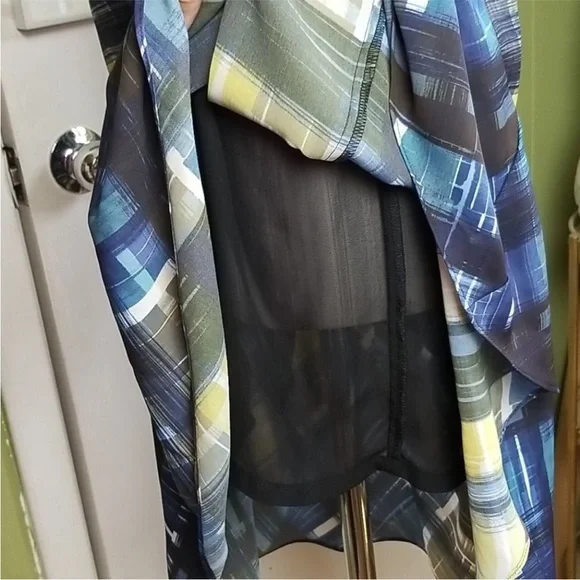 Stylish Plaid Spaghetti Strap Dress - Picture 9 of 9